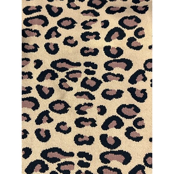 BCBGMAXAZRIA Leopard Print Pencil Mini Skirt Bodycon Pull On Size XS BCBG - Picture 2 of 5